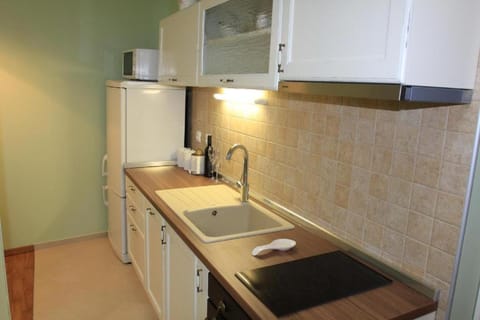 Kitchen or kitchenette, dishwasher, oven, stove