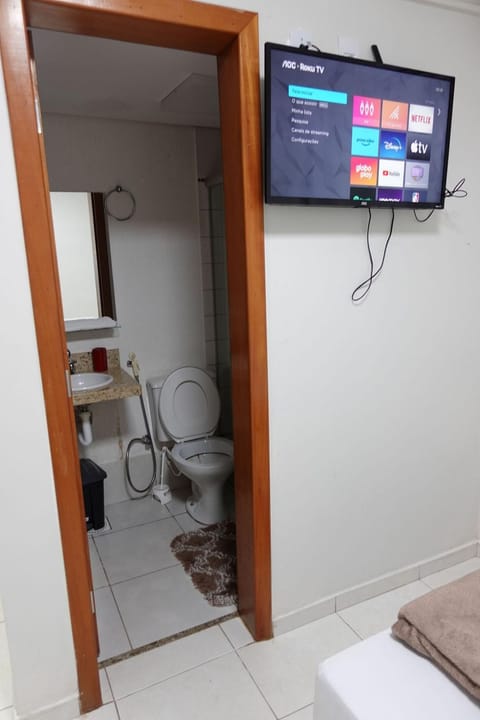 Toilet, TV and multimedia