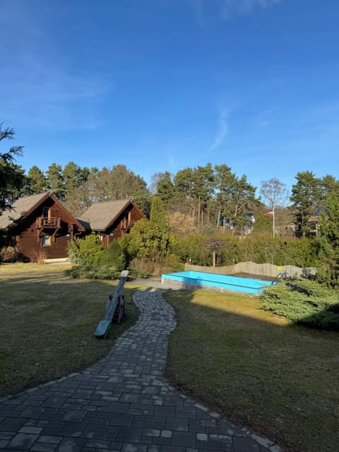 Spring, Day, Natural landscape, Garden, Garden view, Pool view, Swimming pool