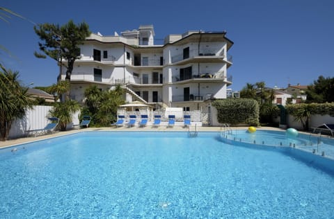 Facade/entrance, Pool view