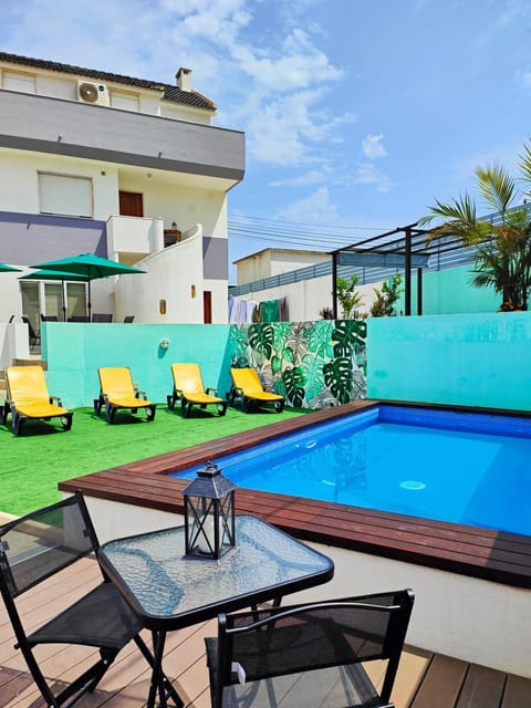 Property building, Patio, Day, View (from property/room), Pool view, Swimming pool, internet, internet, sunbed