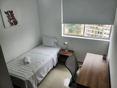 Photo of the whole room, Bedroom