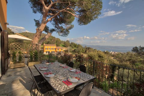 Patio, Garden view, Sea view