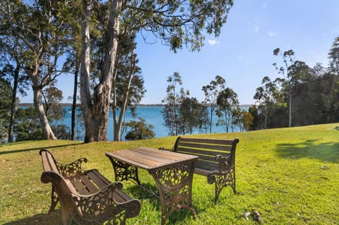Danalene, 44a Danalene Pde - stunning waterfront property with Air Con, WI-FI, Double Lock Up Garage & Boat Parking House in Corlette