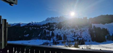 Day, Natural landscape, Winter, Mountain view