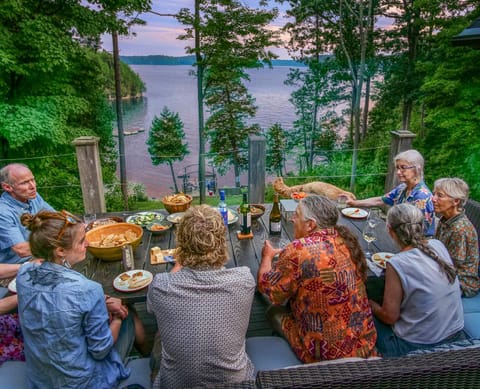 Natural landscape, Balcony/Terrace, Lake view