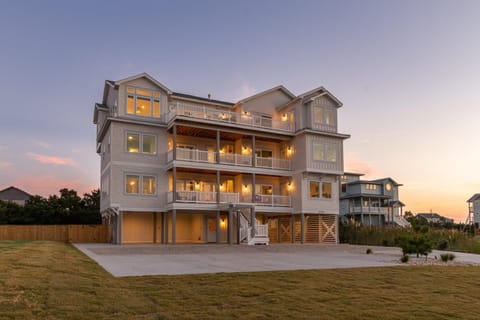 Property building, Sunset