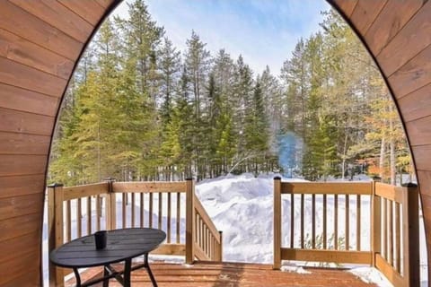 Chalet Alice à louer avec Spa Mauricie Chalé in Saint-Alexis-des-Monts