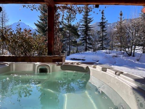 Natural landscape, Winter, Hot Tub