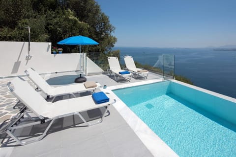 8 Bedrooms - Sleeps 22 - Villas Lucas, Clara & Thea Pyrgi - Private Pools & Breathtaking Views - Your Dream Corfu Escape Villa in Corfu, Greece