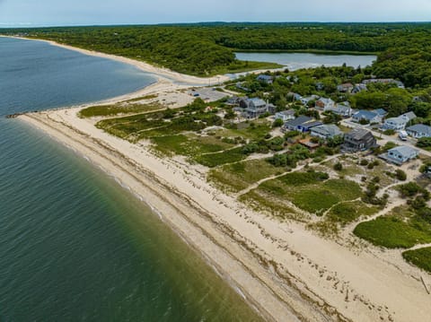 Peconic Sound Beach Home: Backyard & Vineyards Maison in Peconic