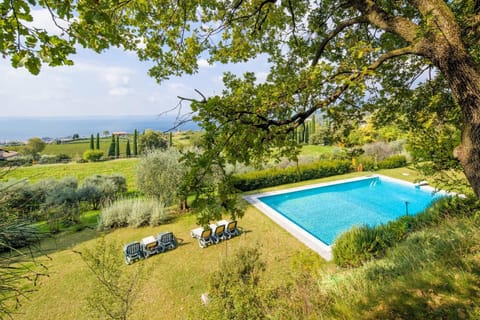 Natural landscape, Bird's eye view, Garden, Lake view, Swimming pool, sunbed