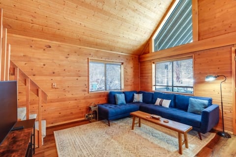Munds Park A-Frame Cabin Rental with Deck and Fire Pit House in Munds Park