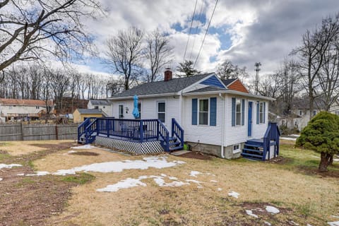 Wolcott Home with Deck Near Connecticut Attractions House in Litchfield County