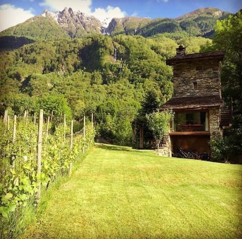 Property building, Natural landscape, Garden, Garden view, Mountain view