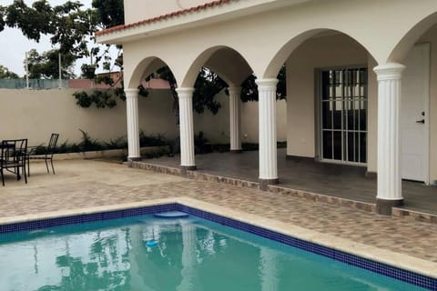 Patio, Day, Pool view, Swimming pool