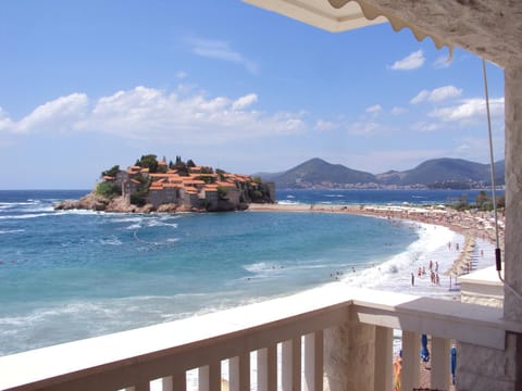 Balcony/Terrace, Beach, Sea view, Sunset