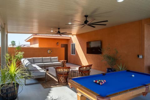 Hacienda San Miguel Pool And Spa With Outdoor Kitchen House in La Quinta