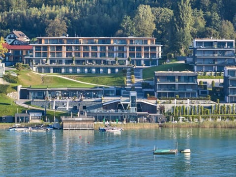 Property building, Day, Natural landscape, Lake view