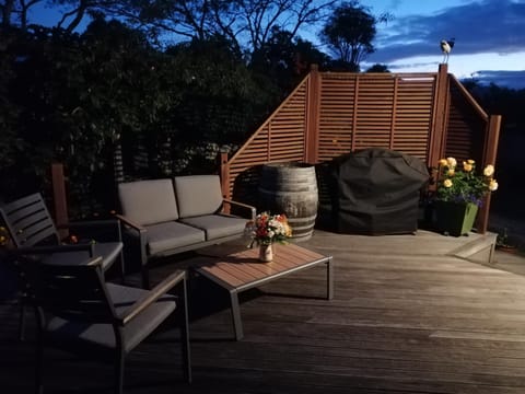 Patio, Night, Garden, Balcony/Terrace, Seating area