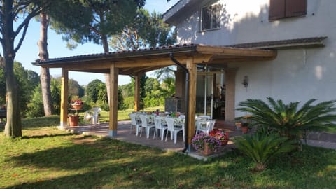 Property building, Garden view