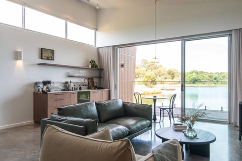 Natural landscape, Living room, Dining area