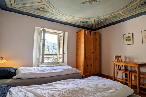 Wild Valley Palm Terrace in Valle Onsernone House in Canton of Ticino