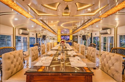 Luxury Houseboat Docked boat in Alappuzha
