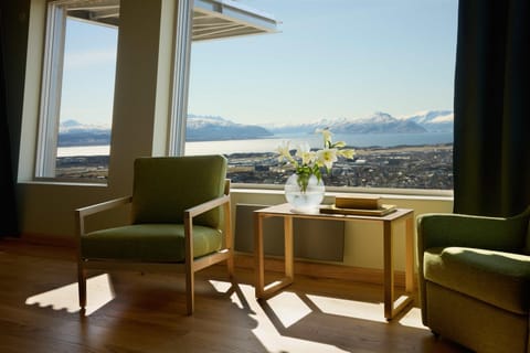 Natural landscape, Living room, Seating area, Mountain view