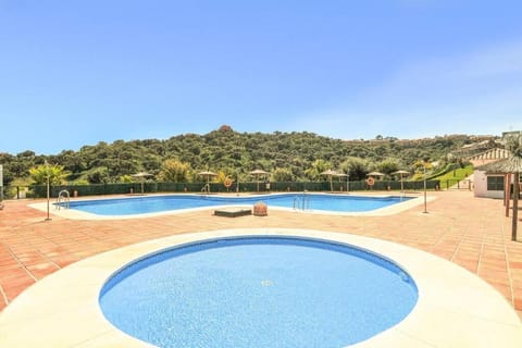 Natural landscape, Mountain view, Swimming pool