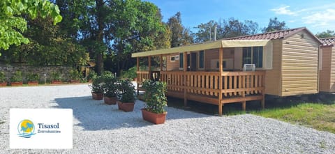 Comfortable campsite-chalet G8 Tuscany near sea Chalet in Viareggio