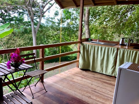 Balcony/Terrace, Garden view, Mountain view, kitchen