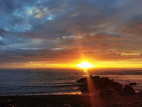 Day, Natural landscape, Beach, Sea view, Sunrise, Sunset