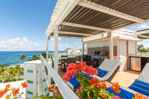Luxury Beachfront Penthouse with Private Rooftop Condo in Sosua