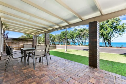 Outlook to K'Gari House in Hervey Bay