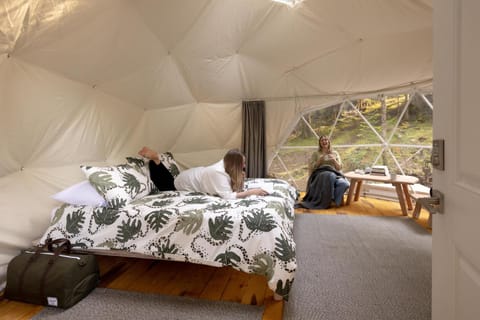Stay Wilder Sunshine Coast Luxury tent in Sechelt