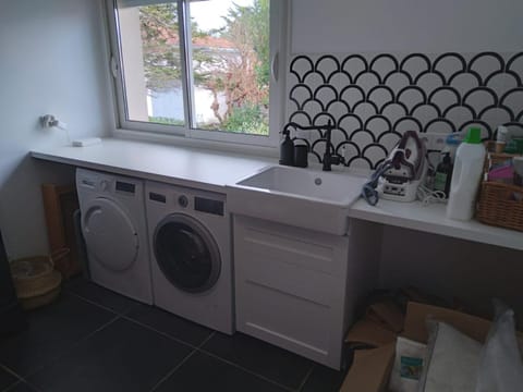 dishwasher, washing machine, dryer