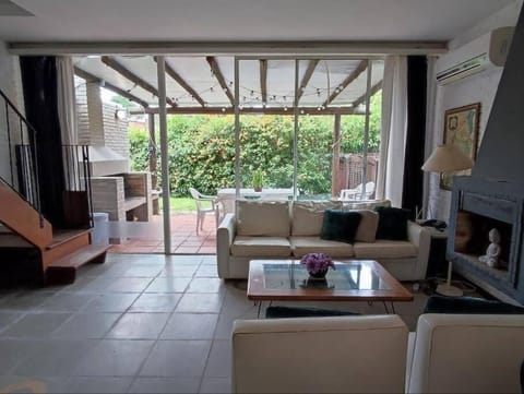 Patio, Living room, Garden view