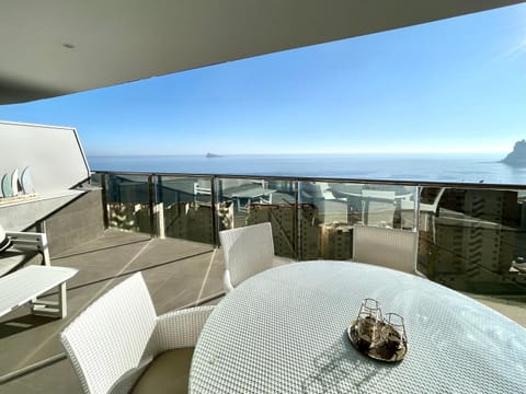 Balcony/Terrace, Dining area, Sea view