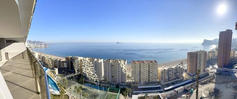 Beach, City view, Sea view