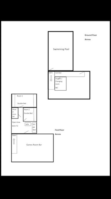 Mireystock Forest of Dean retreat, Indoor Pool, Games Room House in Forest of Dean