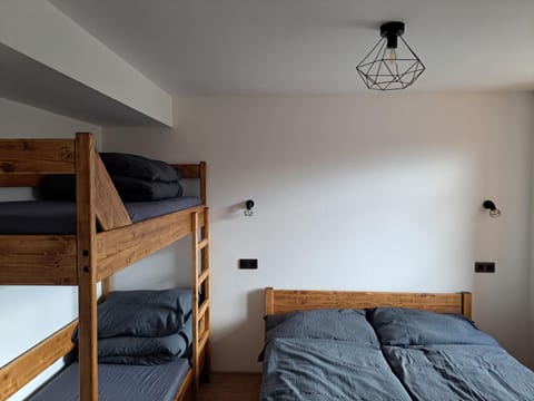 Photo of the whole room, Bedroom, bunk bed