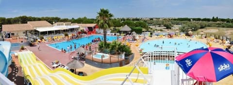 Aqua park, Pool view, Swimming pool, sunbed