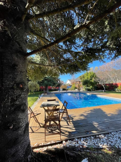 Spring, Garden, Garden view, Swimming pool