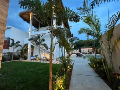 Property building, Garden view