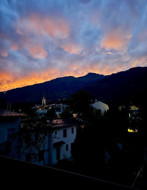 Natural landscape, Mountain view, Sunset