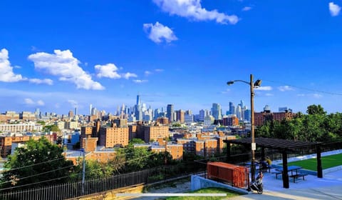 Nearby landmark, Day, City view, Street view