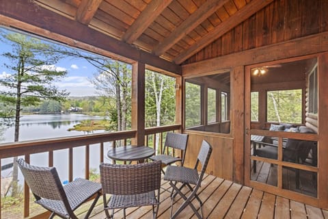 Day, Balcony/Terrace, Living room, Lake view