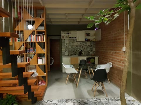 Library, Dining area