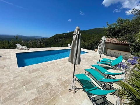 Pool view, Swimming pool, sunbed